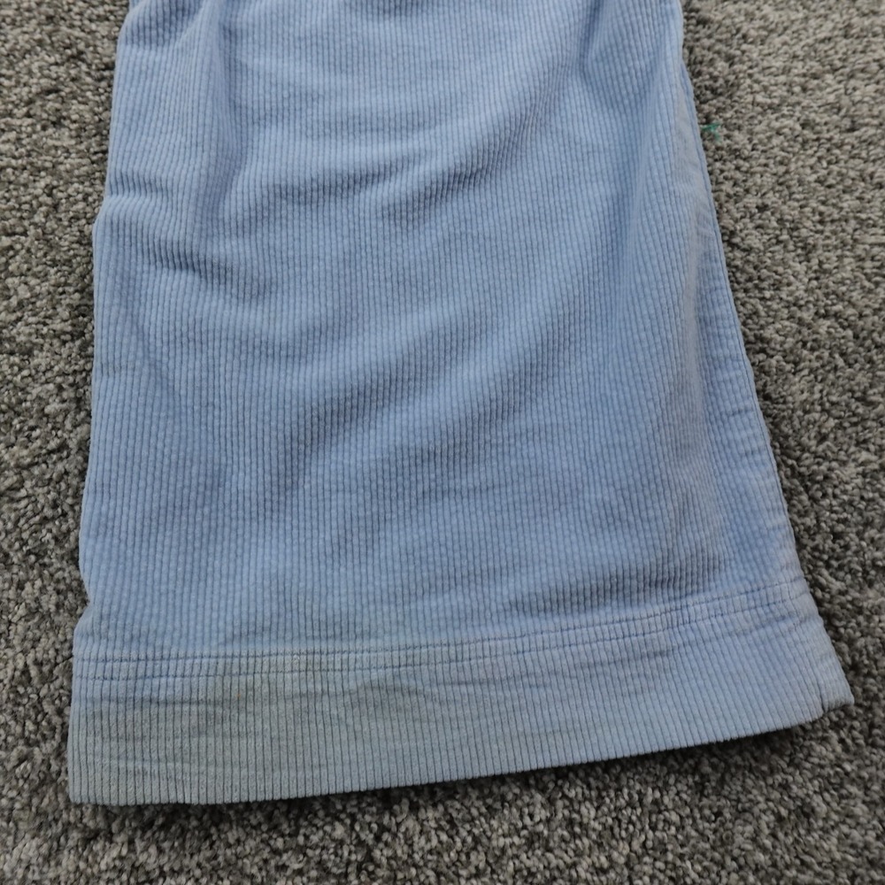 American Eagle Pants Womens 10 Blue Cargo High Rise Baggy Wide Leg Rave Stretch - Picture 13 of 16